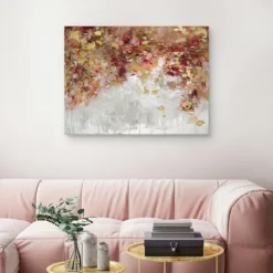 Robbins Charmed Gold Canvas Art Print-Kirkland's Home Outlet