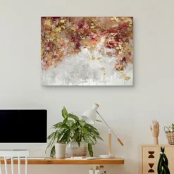 Robbins Charmed Gold Canvas Art Print-Kirkland's Home Outlet