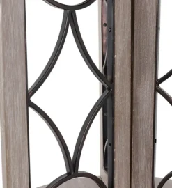 Roberta Wood Decorative Metal Accent Table-Kirkland's Home Fashion