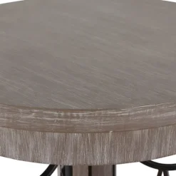 Roberta Wood Decorative Metal Accent Table-Kirkland's Home Fashion