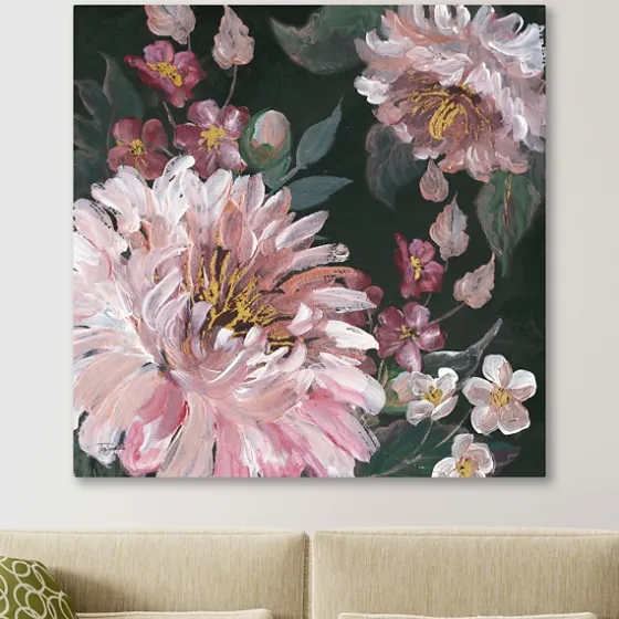 Romantic Moody Roses Giclee Canvas Art Print-Kirkland's Home Online