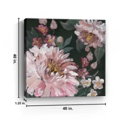 Romantic Moody Roses Giclee Canvas Art Print-Kirkland's Home Online