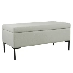 Ronaldo Woven Storage Bench-Kirkland's Home Outlet