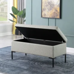 Ronaldo Woven Storage Bench-Kirkland's Home Outlet