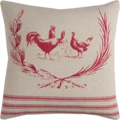 Rooster Cotton Pillow-Kirkland's Home Outlet