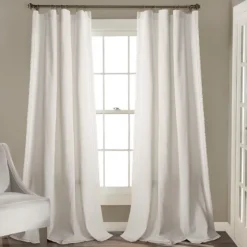 Rosalie Lace Curtain Panel Set, 108 In.-Kirkland's Home Sale
