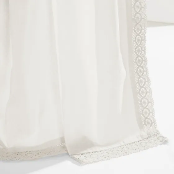 Rosalie Lace Curtain Panel Set, 108 In.-Kirkland's Home Sale
