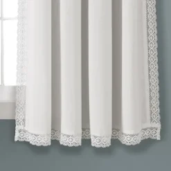 Rosalie Lace Curtain Panel Set, 63 In.-Kirkland's Home Best Sale