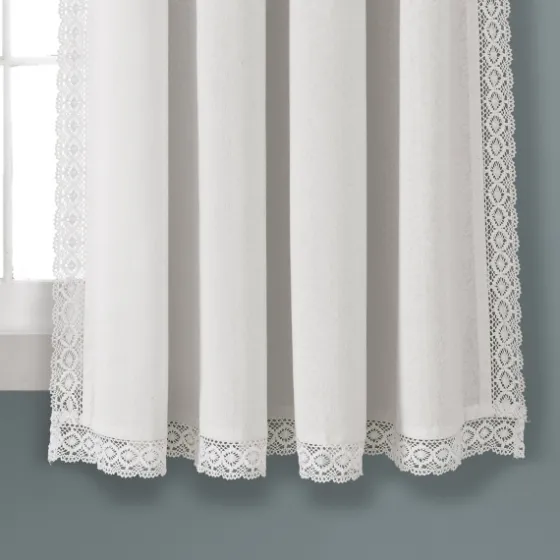 Rosalie Lace Curtain Panel Set, 63 In.-Kirkland's Home Best Sale