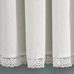 Rosalie Lace Curtain Panel Set, 63 In.-Kirkland's Home Best Sale