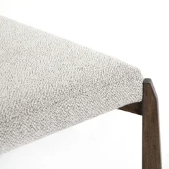Roscoe Brunswick Pebble Upholstered Bench-Kirkland's Home Best