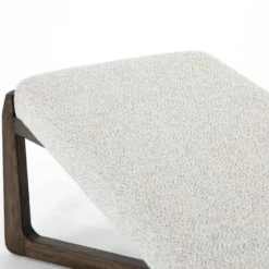Roscoe Brunswick Pebble Upholstered Bench-Kirkland's Home Best
