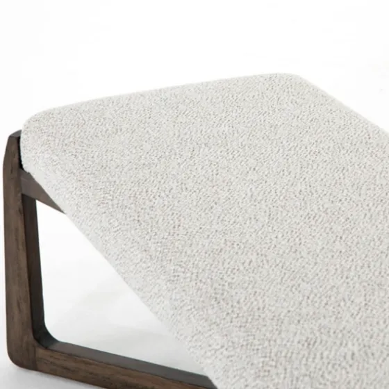 Roscoe Brunswick Pebble Upholstered Bench-Kirkland's Home Best