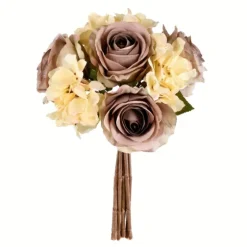 Rose And Hydrangea Bouquets, Set Of 2-Kirkland's Home Sale