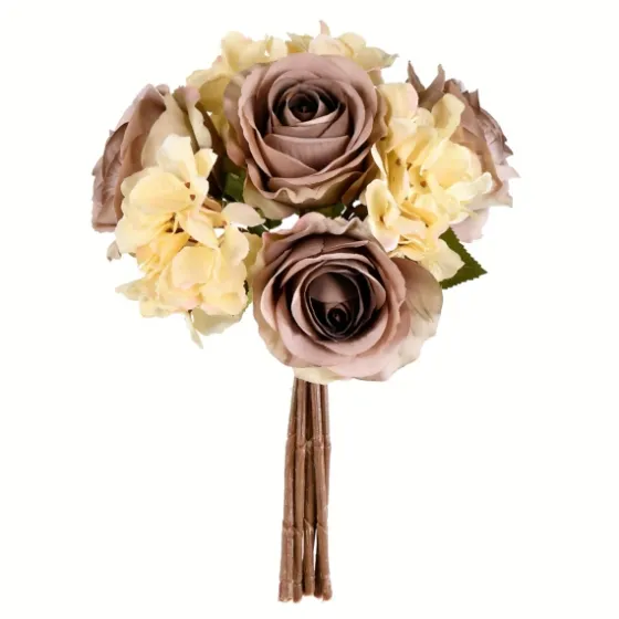 Rose And Hydrangea Bouquets, Set Of 2-Kirkland's Home Sale