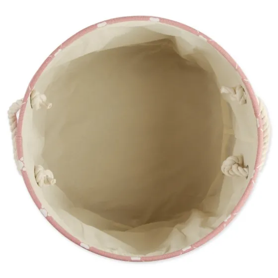 Rose Paw Trellis Round Basket, 15 In.-Kirkland's Home Discount