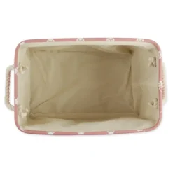Rose Trellis Paw Print Storage Basket, 14 In.-Kirkland's Home Store