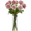 Roses In Cylinder Vase Floral Arrangement-Kirkland's Home New