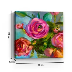 Roses Still Life Iii Canvas Art Print-Kirkland's Home Discount