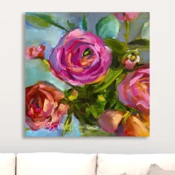 Roses Still Life Iii Canvas Art Print-Kirkland's Home Discount