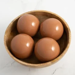 Rosy Terracotta 4-Pc. Solid Porcelain Orbs-Kirkland's Home Store