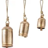 Round Aged Hanging Bells, Set Of 3-Kirkland's Home Cheap