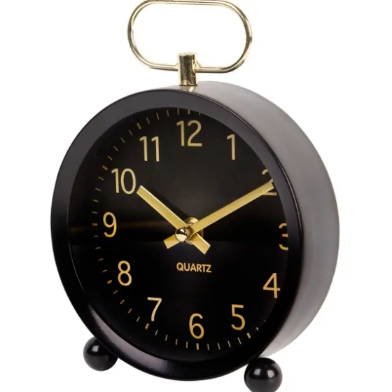 Round And Gold Tabletop Clock-Kirkland's Home Online