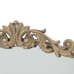 Round Antique Floral Scroll Mirror, 32 In.-Kirkland's Home Fashion