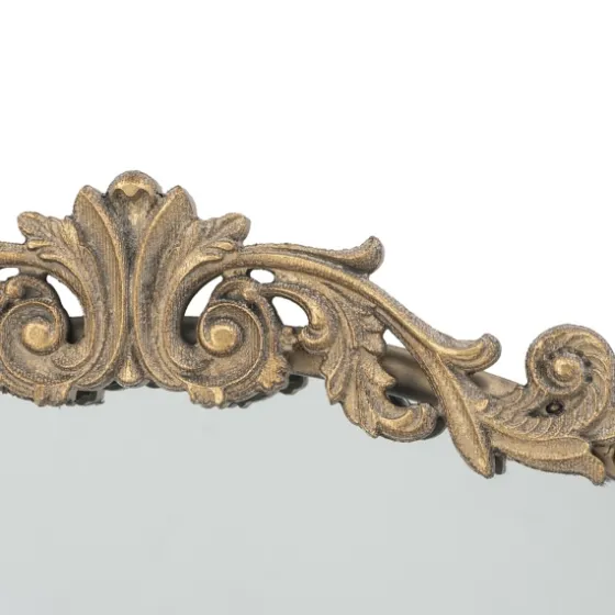 Round Antique Floral Scroll Mirror, 32 In.-Kirkland's Home Fashion