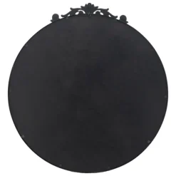 Round Antique Floral Scroll Mirror, 39 In.-Kirkland's Home Store