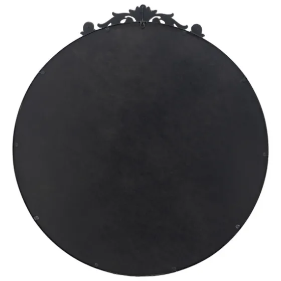 Round Antique Floral Scroll Mirror, 39 In.-Kirkland's Home Store