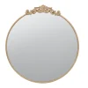 Round Antique Floral Scroll Mirror, 39 In.-Kirkland's Home Best
