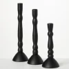 Round Base Taper Candle Holders, Set Of 3-Kirkland's Home Shop