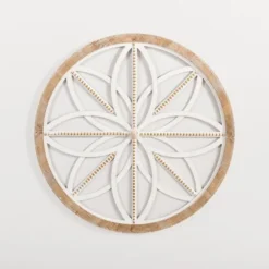 Round Beaded Medallion Wall Plaque-Kirkland's Home Flash Sale
