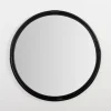 Round Black Rattan Wall Mirror-Kirkland's Home Store