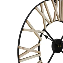 Round Carved Block Open Face Wall Clock-Kirkland's Home Best