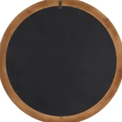 Round Distressed Beaded Wall Mirror, 28 In.-Kirkland's Home Fashion