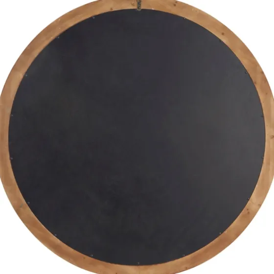 Round Distressed Beaded Wall Mirror, 44 In.-Kirkland's Home Clearance