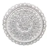 Round Distressed Wood Carved Wall Plaque-Kirkland's Home Clearance