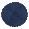 Round French Crochet Bath Mat, 28 In.-Kirkland's Home Outlet