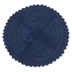 Round French Crochet Bath Mat, 28 In.-Kirkland's Home Outlet