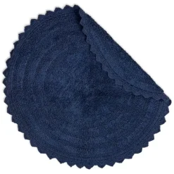 Round French Crochet Bath Mat, 28 In.-Kirkland's Home Outlet