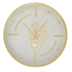 Round Gold Gears Wall Clock-Kirkland's Home Store
