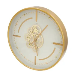 Round Gold Gears Wall Clock-Kirkland's Home Store