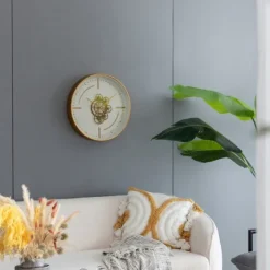 Round Gold Gears Wall Clock-Kirkland's Home Store
