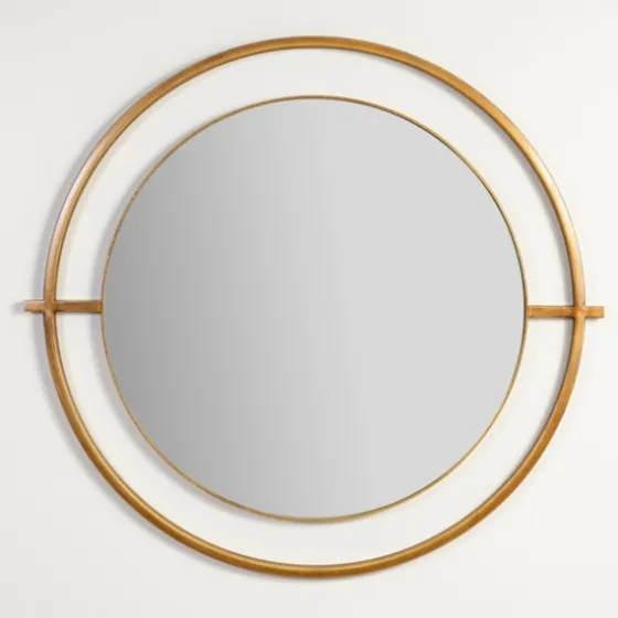 Round Gold Modern Wall Mirror-Kirkland's Home Cheap