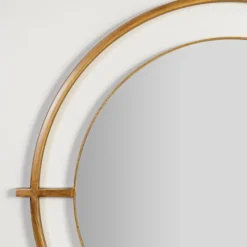 Round Gold Modern Wall Mirror-Kirkland's Home Cheap