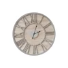 Round Gray And Natural Wooden Wall Clock-Kirkland's Home Shop