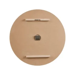 Round Gray And Natural Wooden Wall Clock-Kirkland's Home Shop