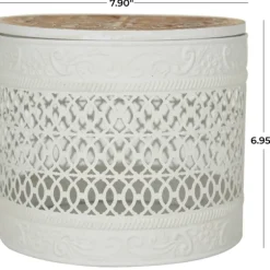 Round Intricate Laser Cut Boxes, Set Of 3-Kirkland's Home Clearance